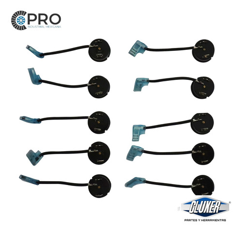 4 Protectores Termicos Compresor 1 Ton 220 V, 2 Terminales