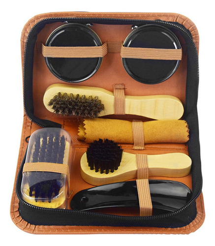 Kit Para El Cuidado Del Calzado Kit Para Lustrar Zapatos,