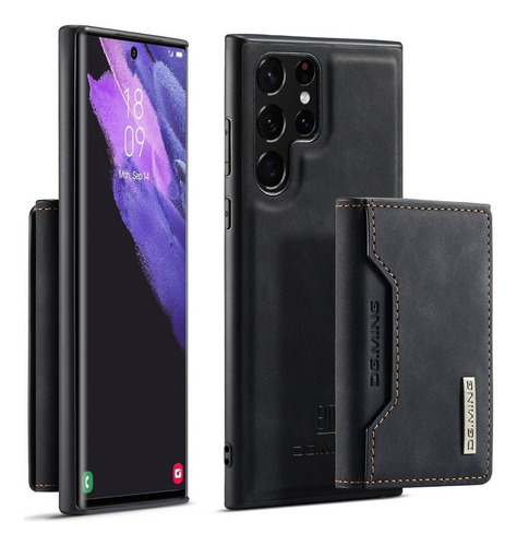 B Funda De Polipiel Tarjeta For Samsung Galaxy S20 S21 S22