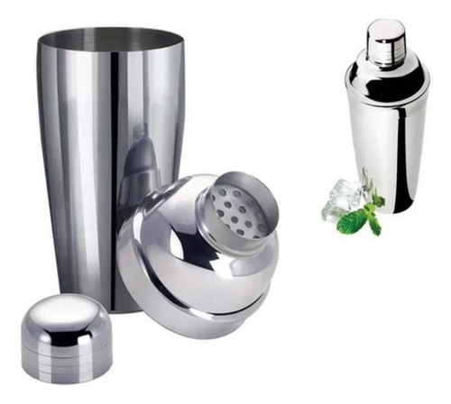 Coqueteleira Inox 750 Ml Drinks E Caipirinhas Shake Copo