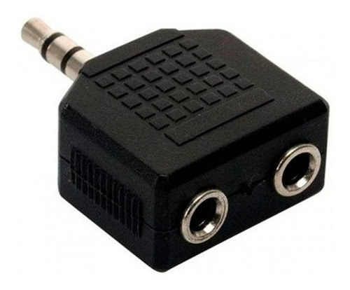 Adaptador Miniplug 3.5 Estereo A 2 Jack 3.5 Estereo  Esdj