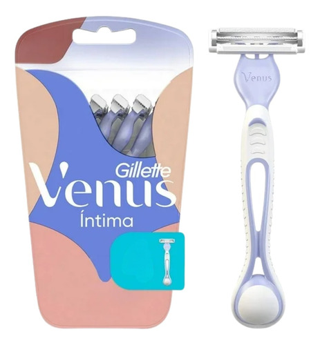Rastrillo Gillette Venus Íntima Para Mujer Para Depilar.