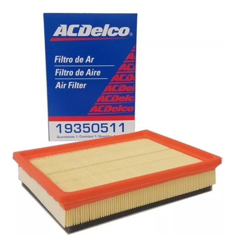 Filtro Aire Chevrolet Onix Prisma 1.4 Original Acdelco