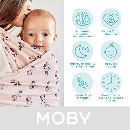 Portabebés Moby Wrap | Minnie Mouse | Portabebés Fo