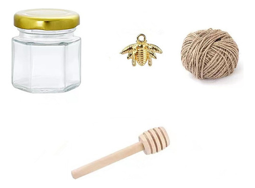20 Tarros De Cristal Pequeños Para Miel, Para Recuerdos