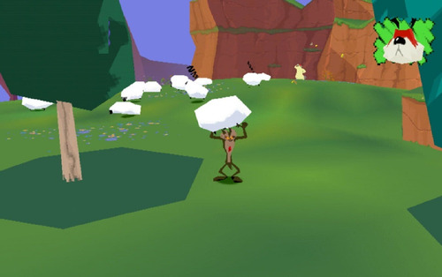 Looney Tunes - Sheep Raider (dub.br) -física - Playstation 1