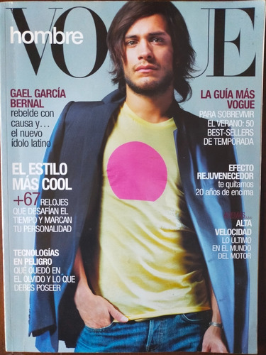 Gael García Bernal En Revista Vogue Hombre Año-2006