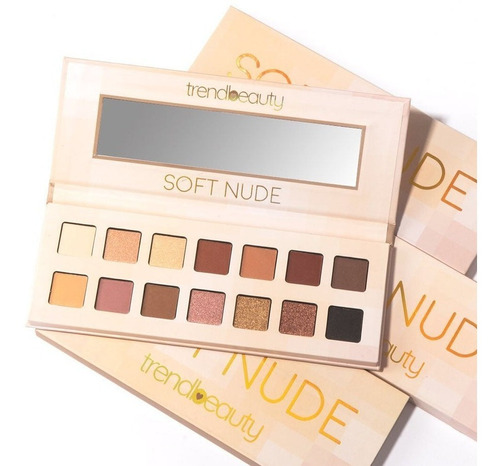 Paleta De Sombras Soft Nude Trendbeauty