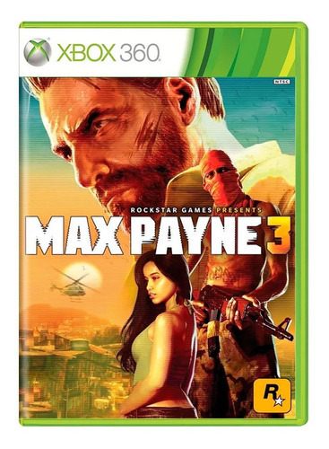 Jogo Max Payne 3 - Xbox 360 - - Mídia Física