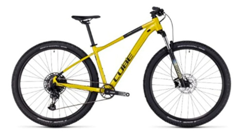 Bicicleta Mtb Cube Analog Flashlime´n´black 29 / M Color Amarillo