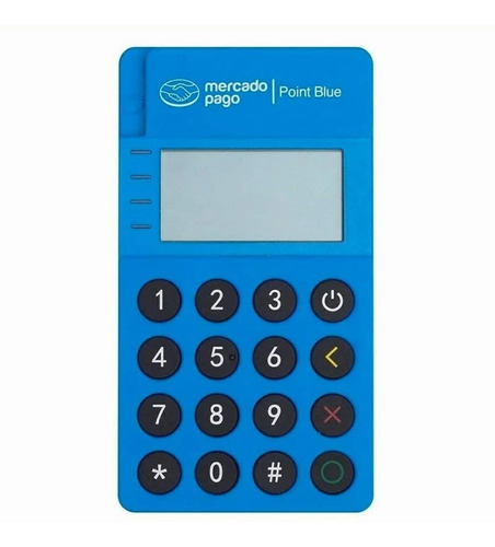 Imagem 1 de 6 de Máquina De Cartão Me30s Point Mini Blue - Envio Imediato