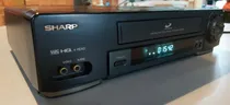 Comprar Vídeo Cassete Sharp Vc-1694b Controle Remoto Original Preto