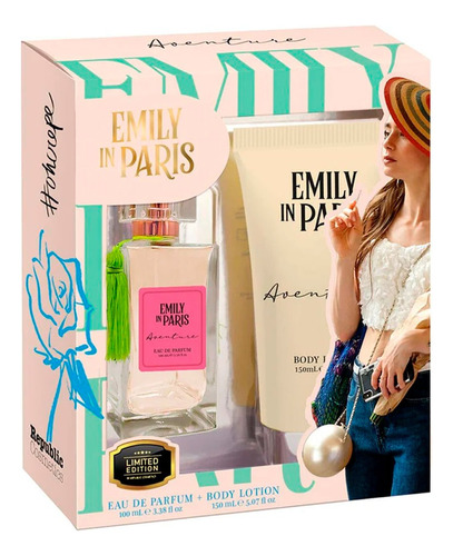 Emily In Paris, Set De Perfume + Loción Para El Cuerpo