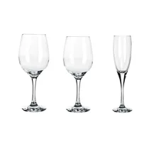 Comprar Set X12 Copas Agua Vino Champaña Barone Vidrio Nadir 