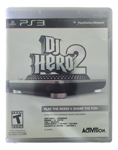 Dj Hero 2 Playstation 3 Ps3 Físico