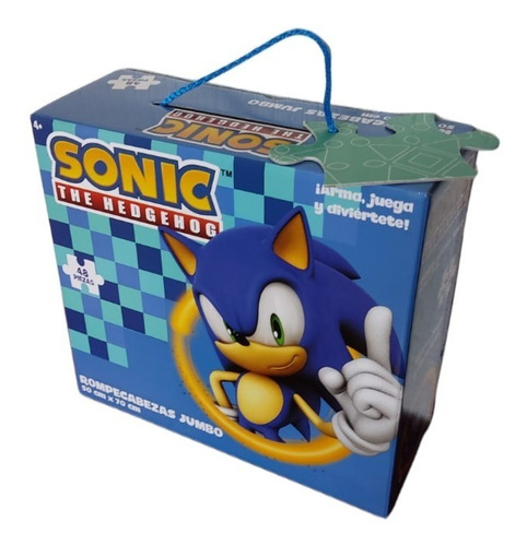 Sonic 2 La Película Rompecabezas Jumbo Tails Sonic Robonik 