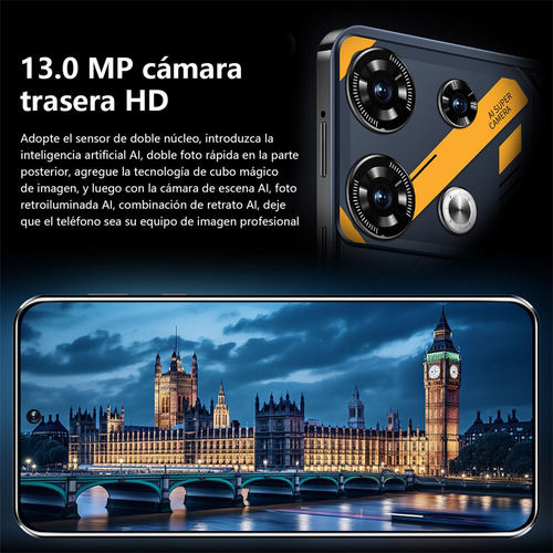 Android Celulares 4g Gt10 Pro 6.53 Pulgadas Barato Ram2gb Y Rom16gb