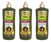Comprar Kit Cu002F03 Salon Line Sos Azeite Oliva Ativador Cachos 1 L