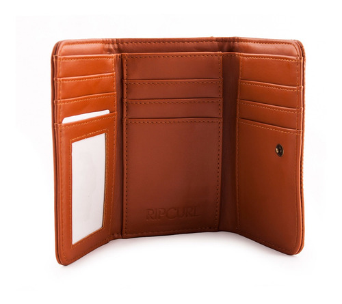 Imagen 2 de 3 de Billetera Rip Curl Surf Shack Mid Marron Mujer