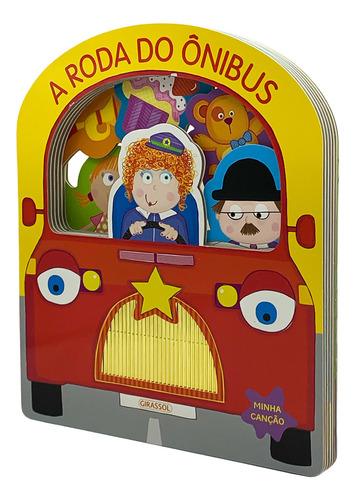 Minha Canção - A Roda Do Ônibus, De Make Believe Ideas. Minha Canção, Vol. 1. Editorial Girassol Brasil Edições Eireli, Tapa Dura, Edición 1 En Português, 2024