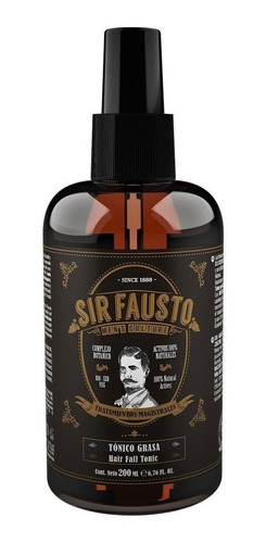 Tonico Anti Grasa Sir Fausto Magistral 200ml Barberia Barber