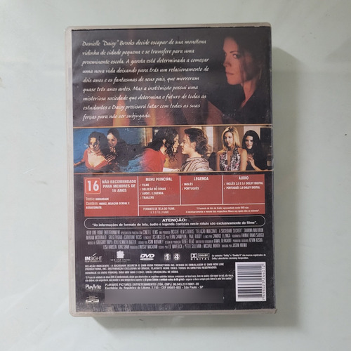 Dvd Original Relação Indecente A Sociedade Secreta (Usado)