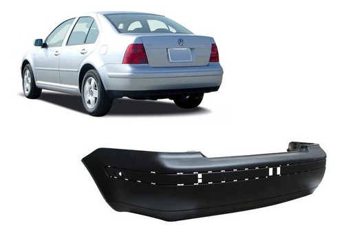 Defensa Trasera Jetta 1999-2007 S/mold C/spoiler