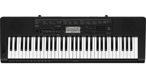 Imagen 7 de 10 de Teclado Casio Ctk3500 5 Octavas Sensitivo + Soporte + Funda