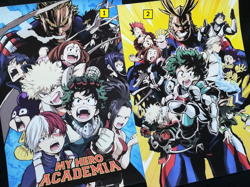Posters A3 29x42cm Anime Boku No Hero Academia #1 Niponmania