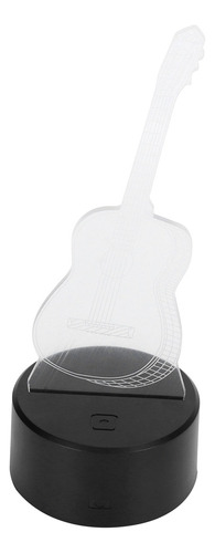 Lámpara De Escritorio Night Light 3d Para Guitarra Led De 7