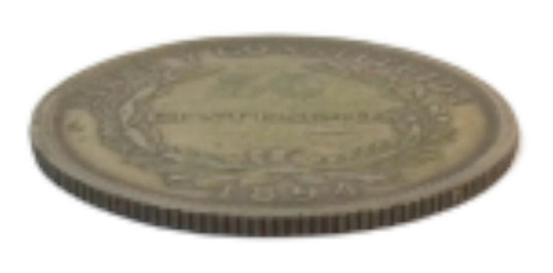 Imagen 3 de 6 de Moneda Plata 50 Centesimos Uruguay 1894 Ideal Coleccionistas