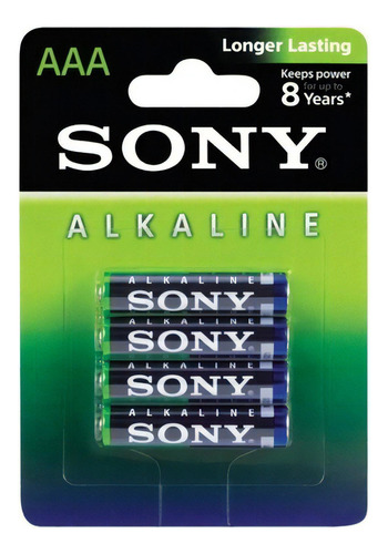 Pilas Sony 4 U Aaa Alkaline Alcalina 1.5 V Blister Cerrado