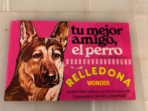Album De Estampas Tu Mejor Amigo, El Perro Wonder De 1978