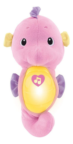 Fisher-price - Juguete Musical Para Bebé, Caballito De Mar. Color Rosa