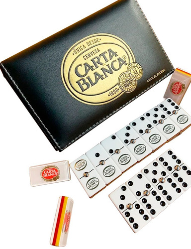 Domino Carta Blanca + Cubilete + Baraja Faisan Plastico R