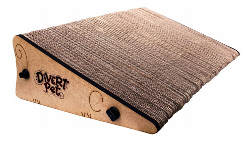 Kit Arranhador Para Gatos Misto Circular, Rampa E Mini Rampa