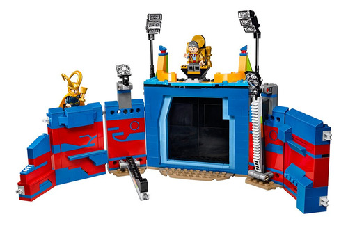 Kit De Construcción Lego Super Heroes Thor Vs. Hulk Arena Cl