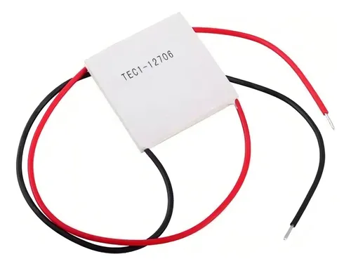 Pastilha Termoelétrica Peltier TEC1-12706 60W 40x40mm Refrigeração