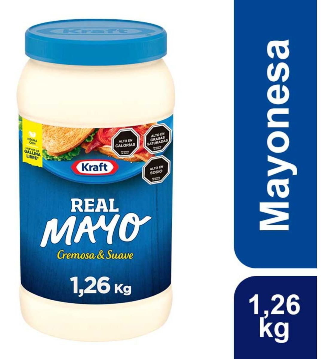 Mayonesa Kraft Frasco 1262g