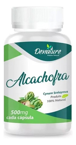 Alcachofra 500mg - Denature - 100 Cápsulas