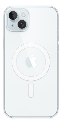 Capa Com Magsafe Para iPhone 15 Plus, Apple, Transparente