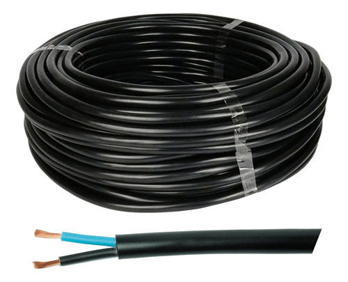 Cabo Pp 02vias 1kv Cobre 2x 16mm Com 40metros