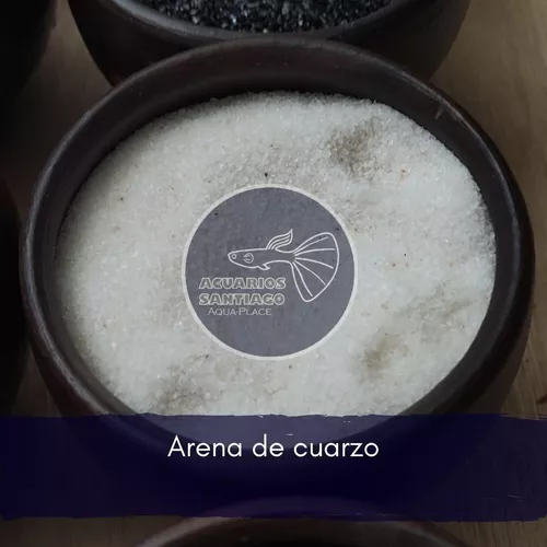 Arena Fina Cuarzo Acuario Pecera Tropical Y Agua Fría 5 Kg