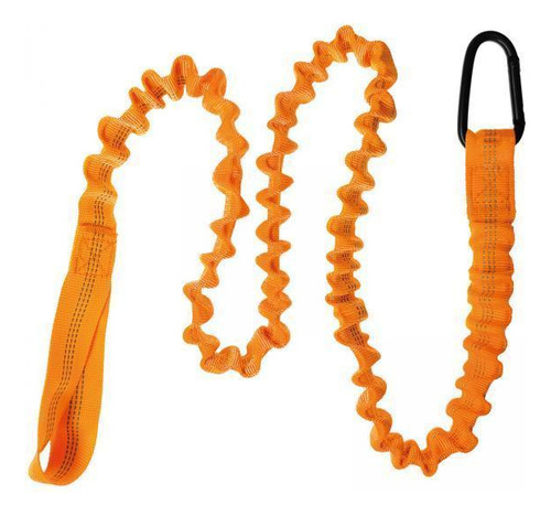 2 Elástico Kayak Paddle Leash Bungee Remos Canoa Naranja