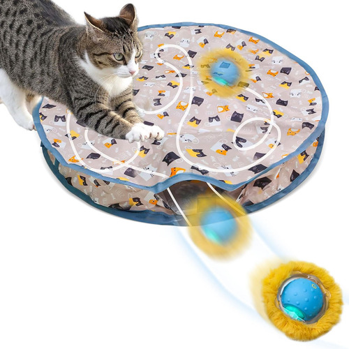 Juguetes Interactivos Para Gatos Bola Recargable Automática