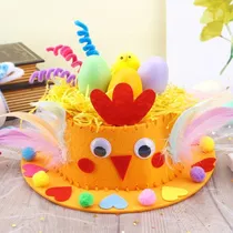 Comprar G Kit De Sombreros De Pascua, Kit De Materiales Para Huevos