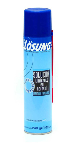 Lubricante En Aerosol Lösung 400cc Tubos Accesorios