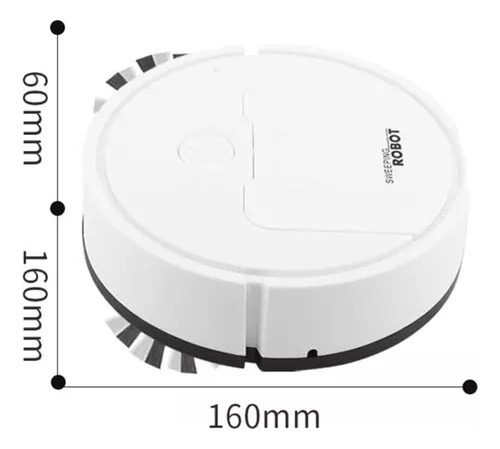 Mini Robot Inteligente Limpiador/ Aspirador Inalámbrico
