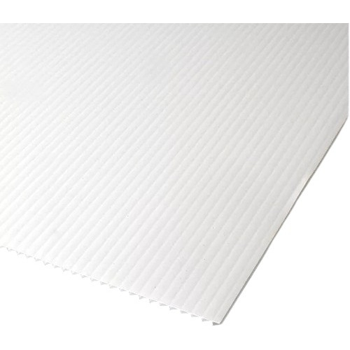 Placa Plancha Plastico Corrugado - 100x70cm Espesor 2,2mm