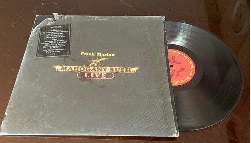 Frank Marino & Mahogany Rush - Live 1978 Usa Lp Ozzyperu